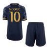 Maillot de Supporter Real Madrid Modrić 10 Extérieur 2023-24 Pour Enfant